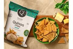 Qfoods quinoa chips fijne kruiden 14x100g