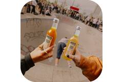 Juste druivensap wit 12x250ml